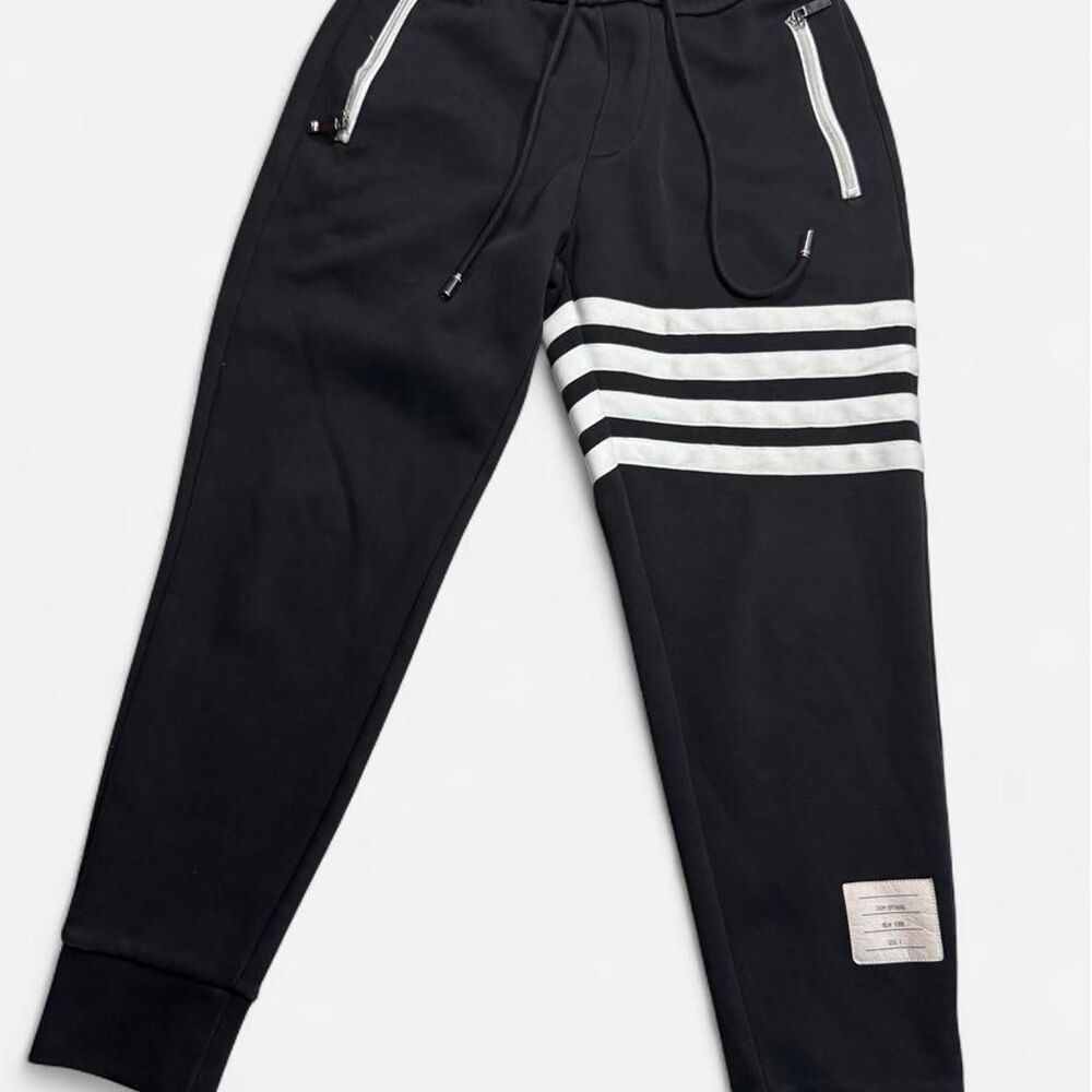 Thom Browne 4 stripe track pants joggers size 1 men’s S